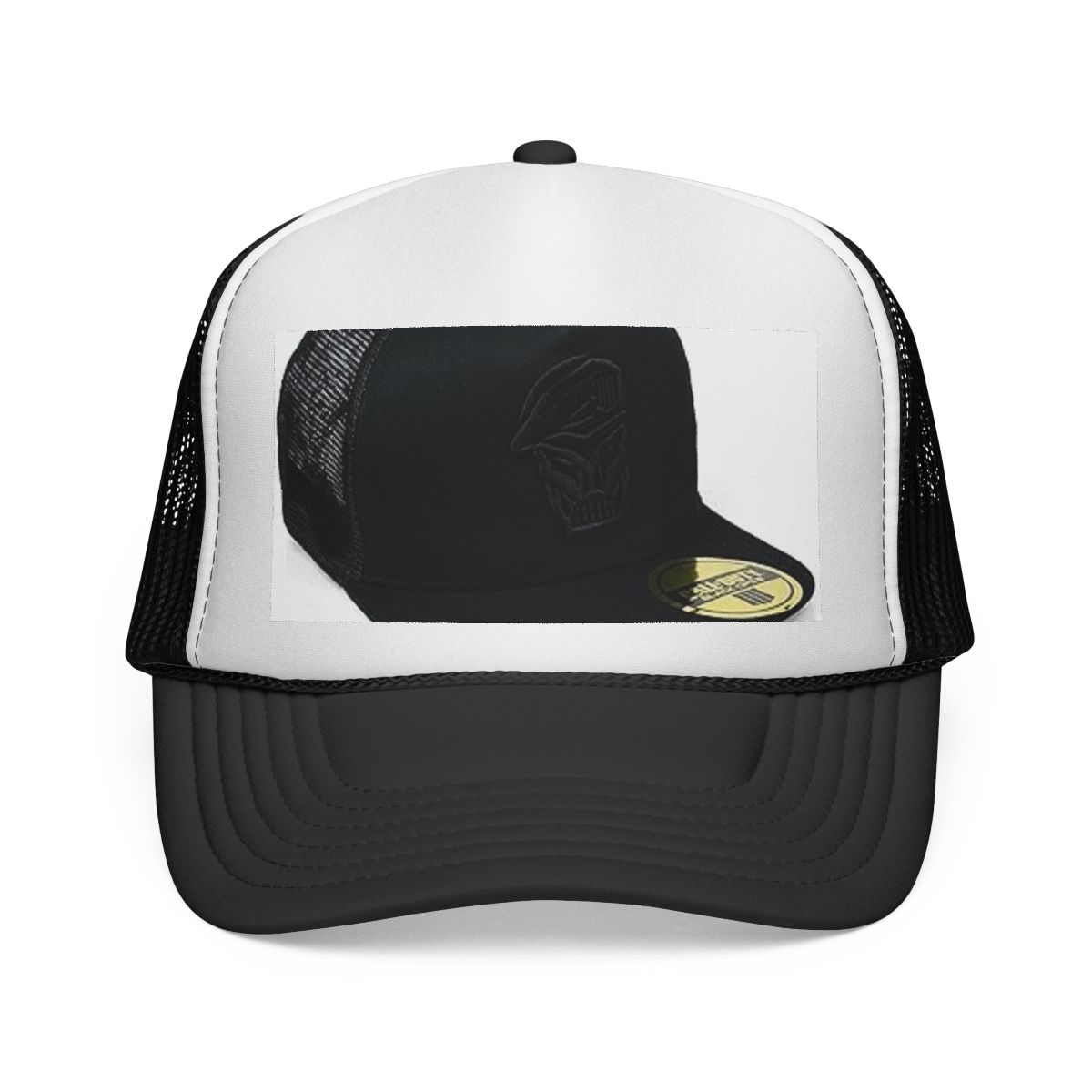Call of Duty Black Ops 4 Skull Emblem Trucker Hat