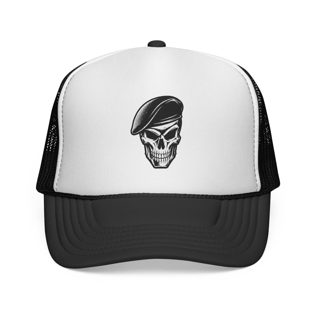 Call of Duty Black Ops 4 Skull Emblem Trucker Hat — official Call of Duty Hats & Caps