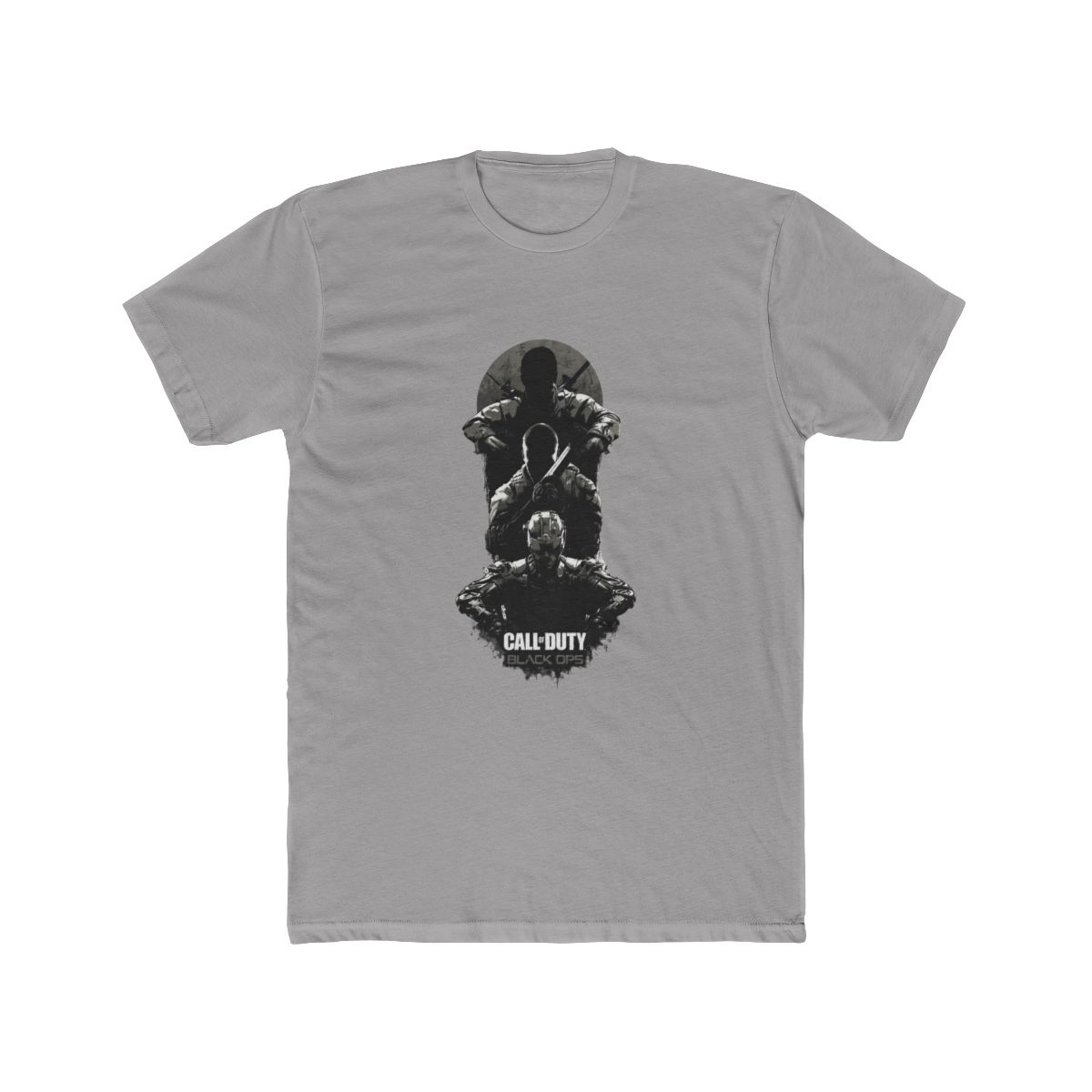 Bold Triple Soldier Military Graphic T Shirt - Veteran Pride Gift