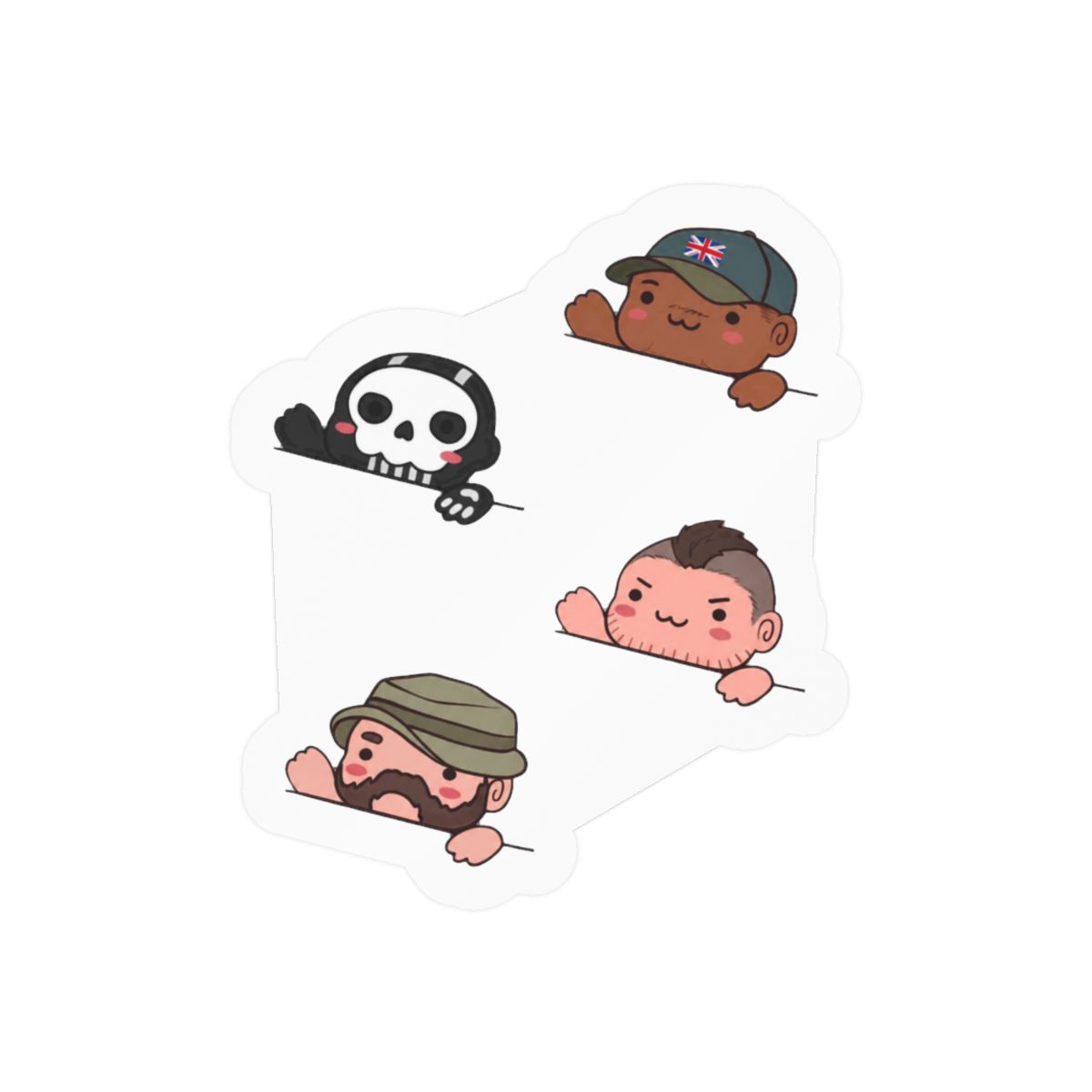 MW2 Tippy Taps Funny Gaming Sticker | Vinyl Decal