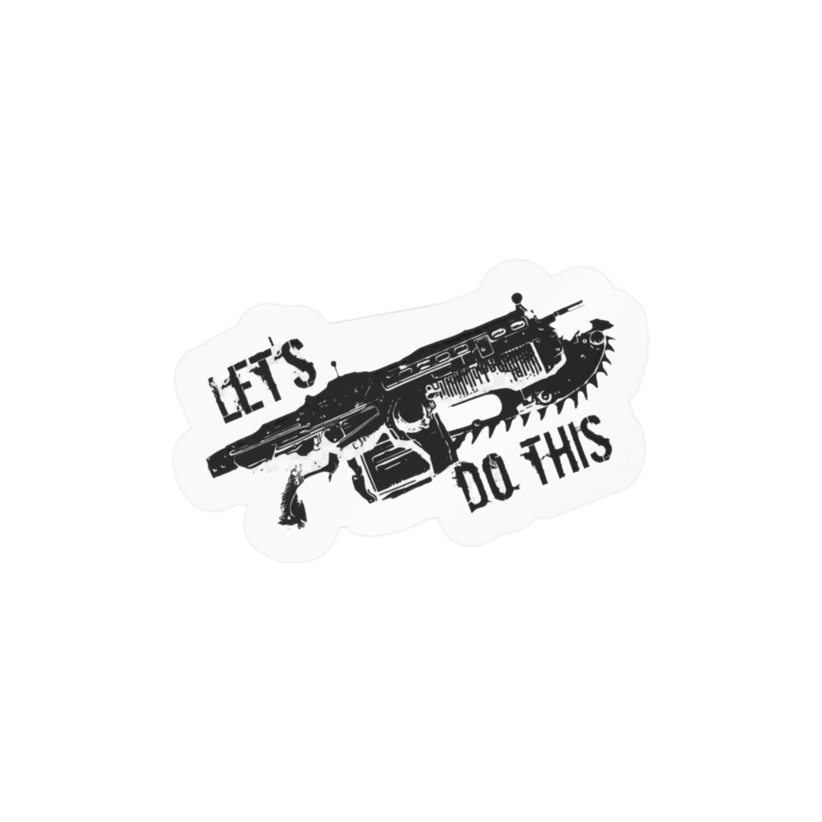Let's Do This Motivational Sticker | Bold Vinyl Decal - Gym Boss Gear