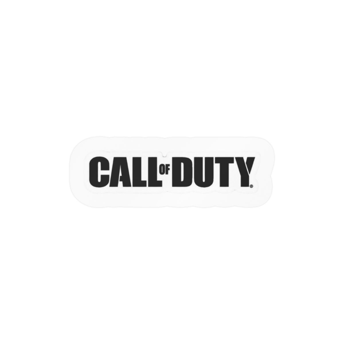 Sleek Minimalist Black Edition Sticker | Edgy Vinyl Decal