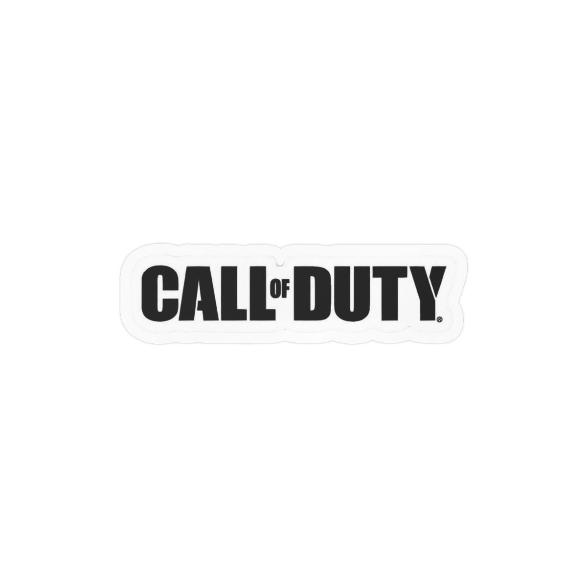 Sleek Minimalist Black Edition Sticker | Edgy Vinyl Decal
