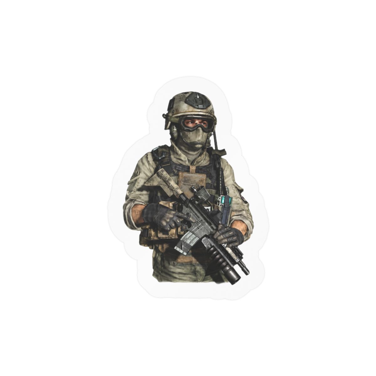 Cod Roach Funny Hybrid Sticker | Bizarre Vinyl Decal