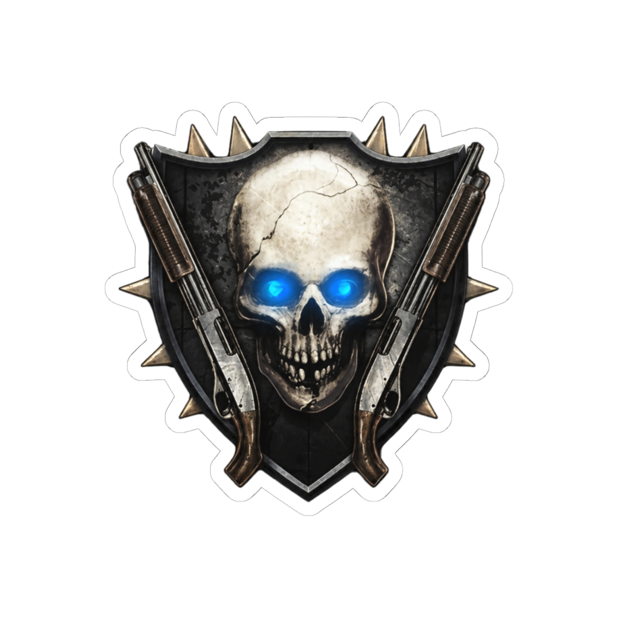 BO2 Zombies Shotgun Lobby Icon Sticker | Bold Gamer Vinyl Decal