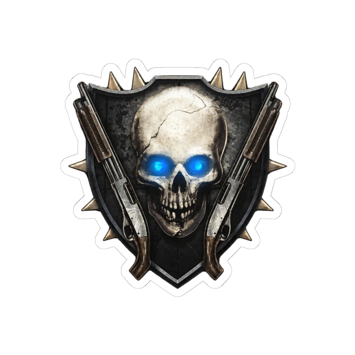 BO2 Zombies Shotgun Lobby Icon Sticker | Bold Gamer Vinyl Decal
