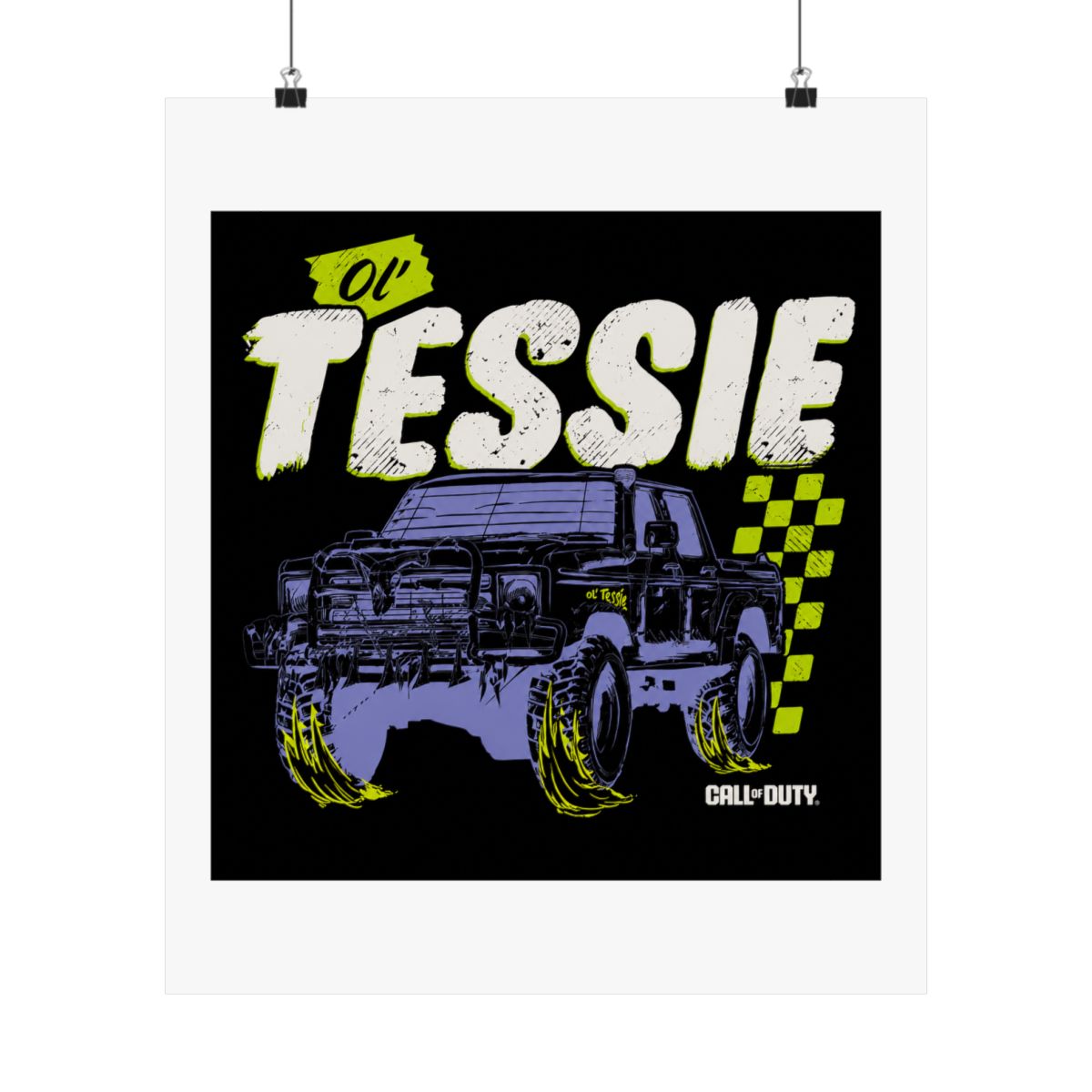 Call of Duty: Black Ops 7 Zombies Ol' Tessie 18x24" Poster