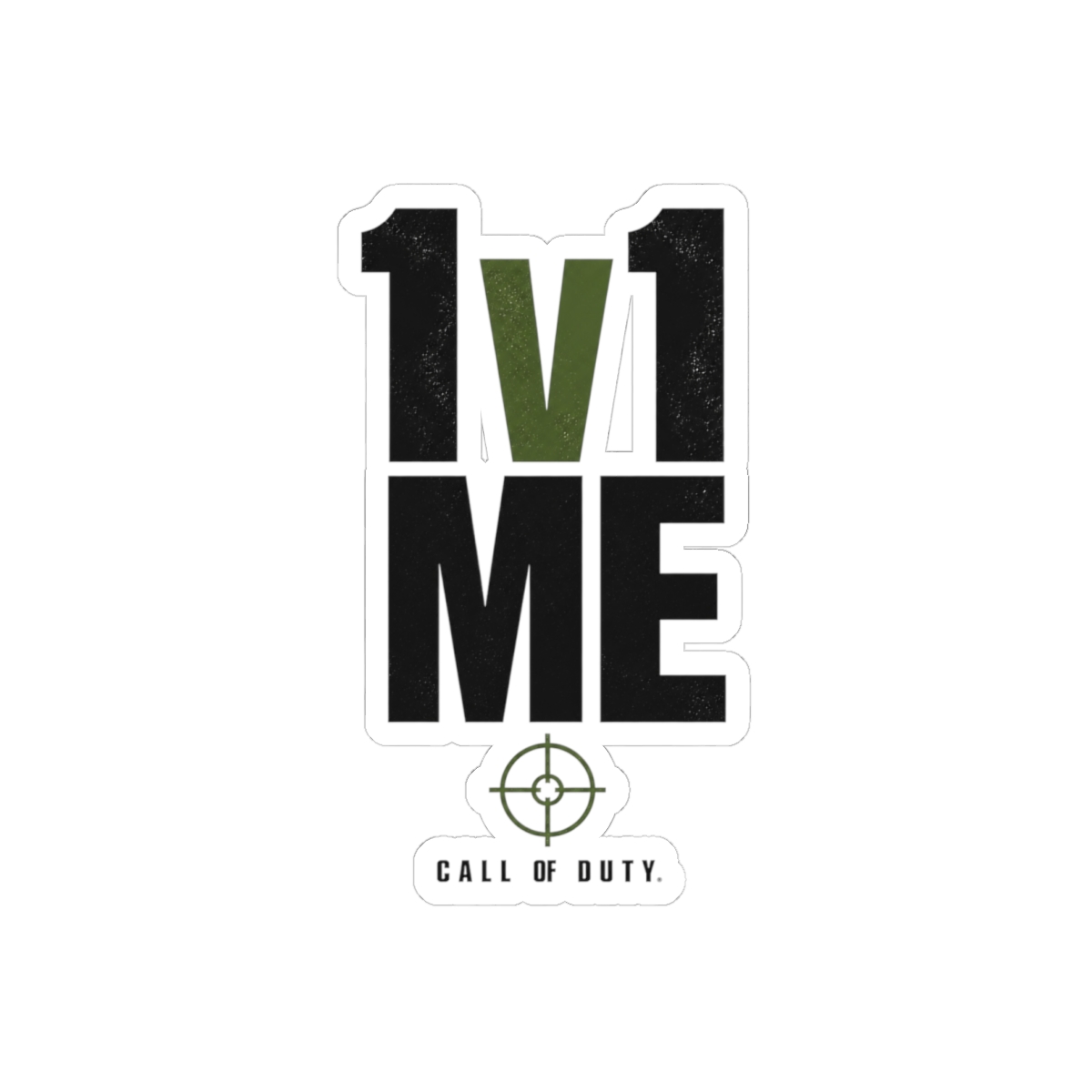 Call of Duty "1v1 Me" Sticker