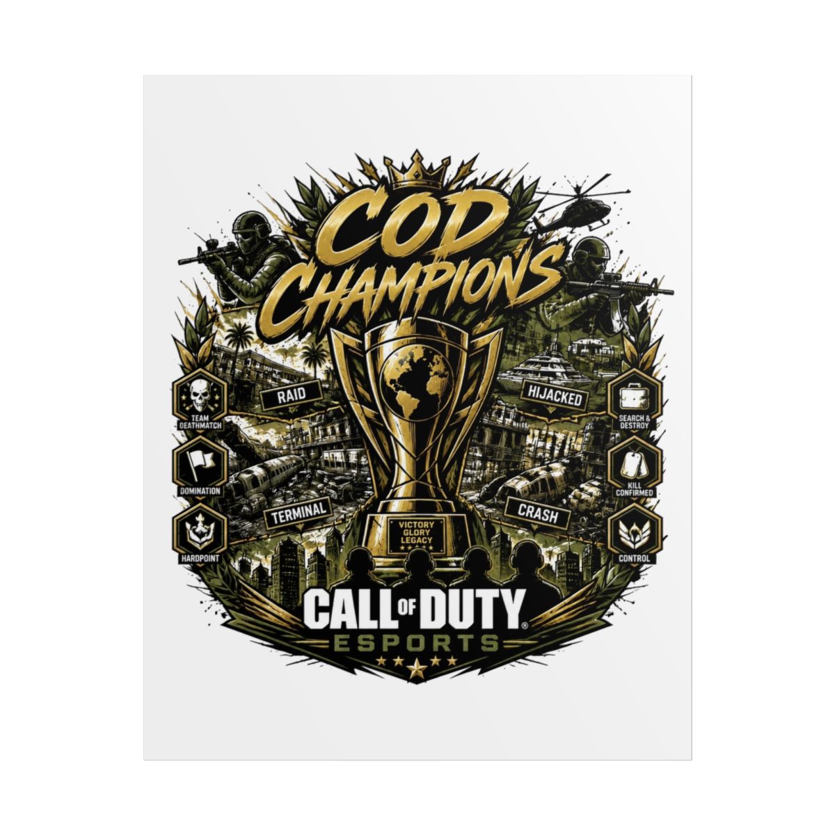Call of Duty "COD Champions" Poster
