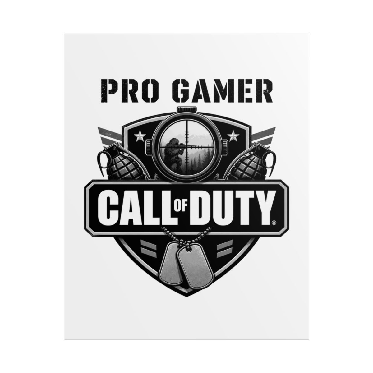 Call of Duty "Pro Gamer" Poster — official Call of Duty Posters & Wall Art