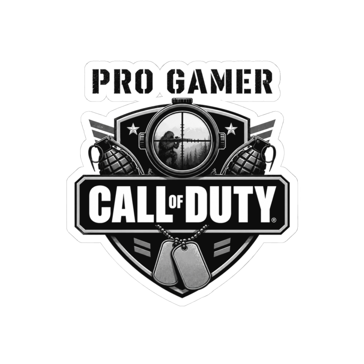 Call of Duty "Pro Gamer" Sticker