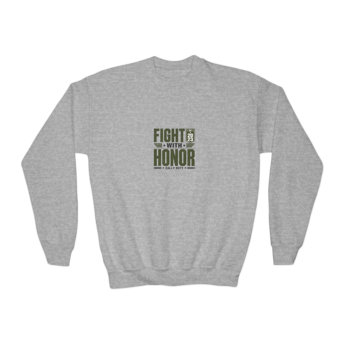 Call of Duty "Fight with Honor" Kids Crewneck