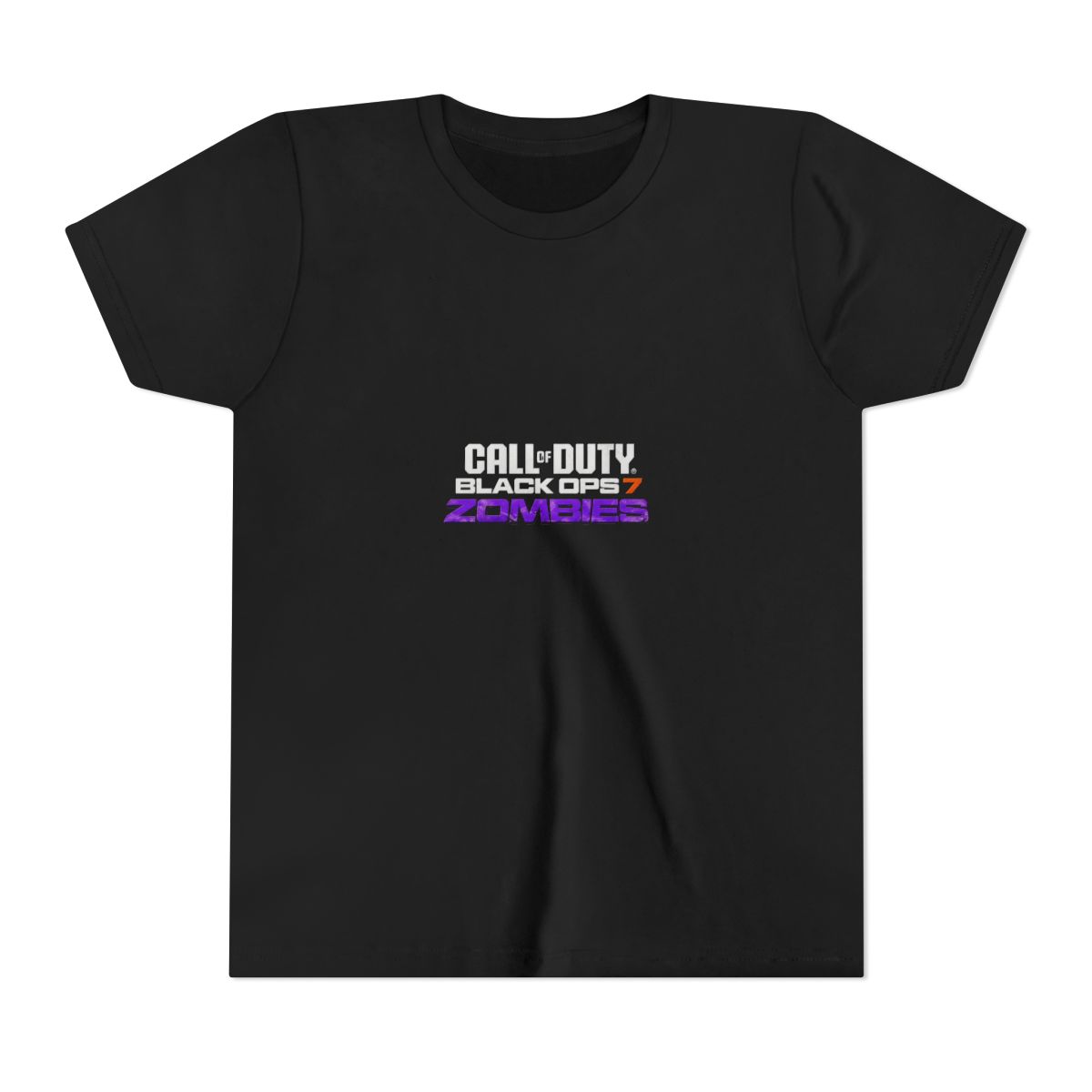 Call of Duty: Black Ops 7 Zombies Grey Kids T Shirt