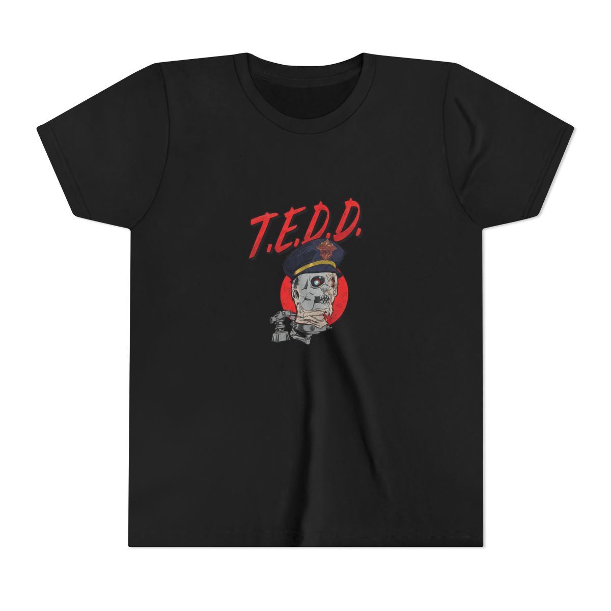 Call of Duty: Black Ops 7 Zombies T.E.D.D. White Kids T Shirt